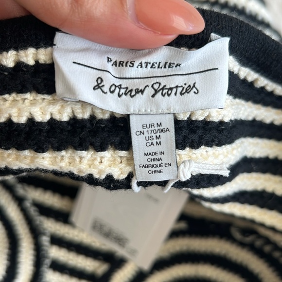 & Other Stories Crochet Halter Dress - Picture 6 of 11